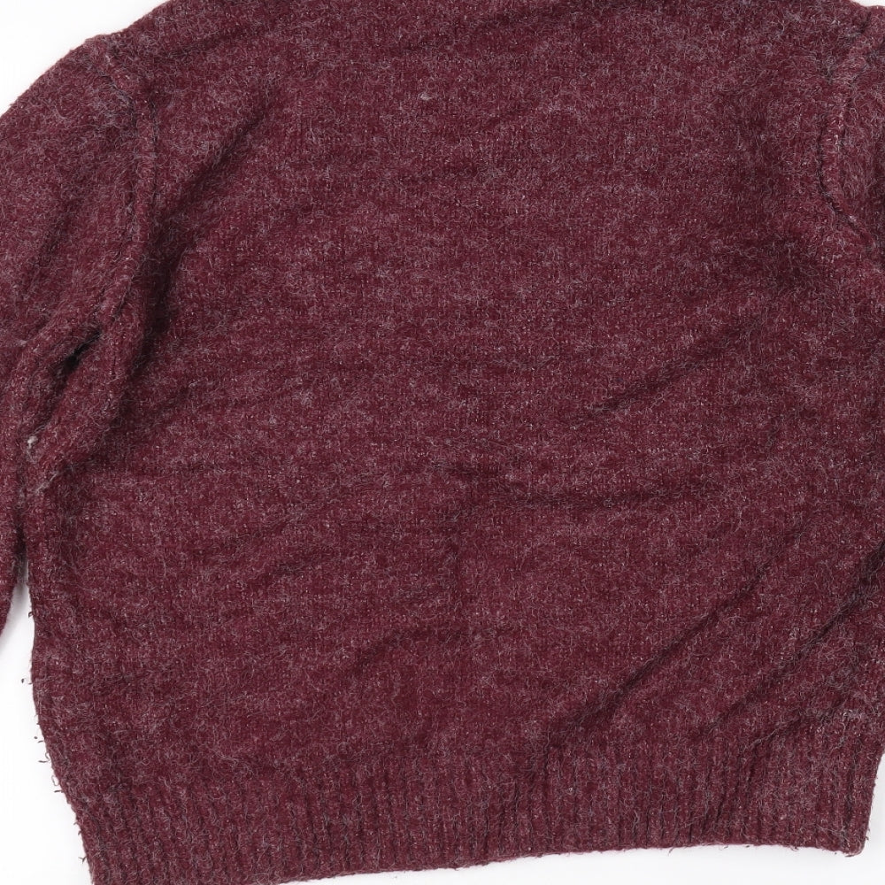 Farrell Womens Purple Pullover Jumper Size XL