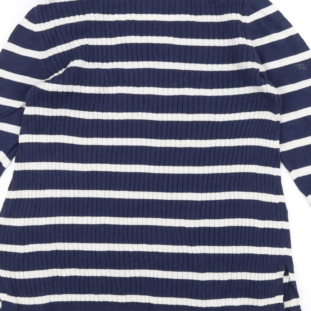 Gap Mens Blue Striped Pullover Jumper Size M