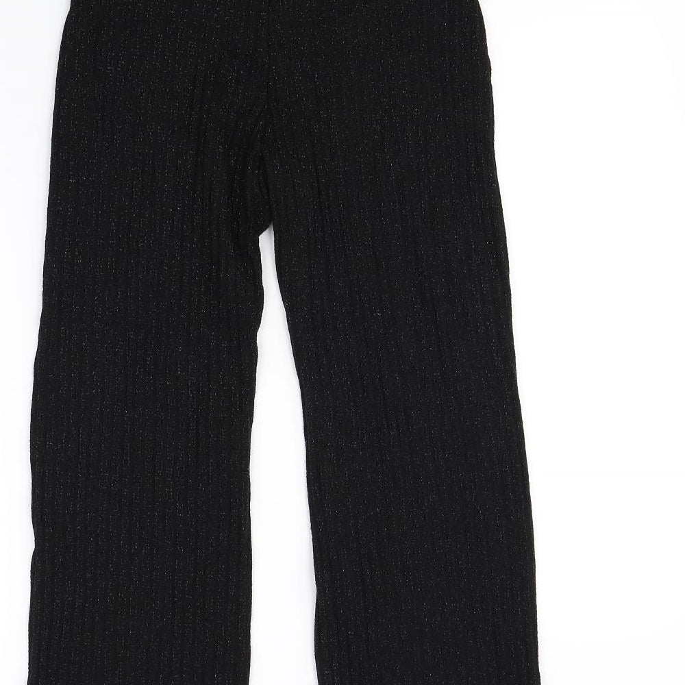 Zara Womens Black Trousers Size S L26 in