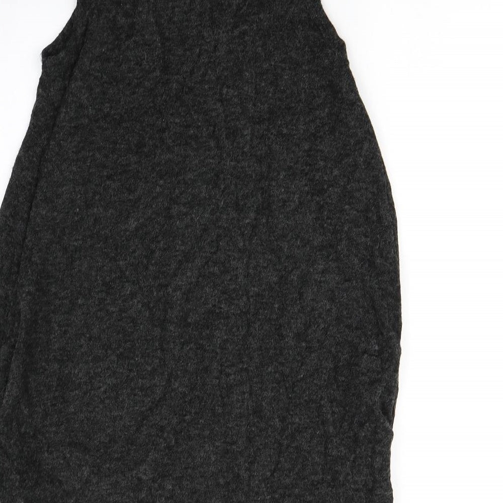 Tenki Womens Grey Jumper Dress Size M