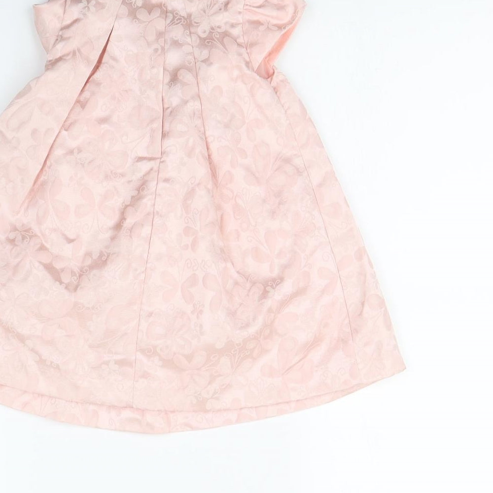 Rocha John Rocha Girls Pink Fit & Flare Size 9-12 Months