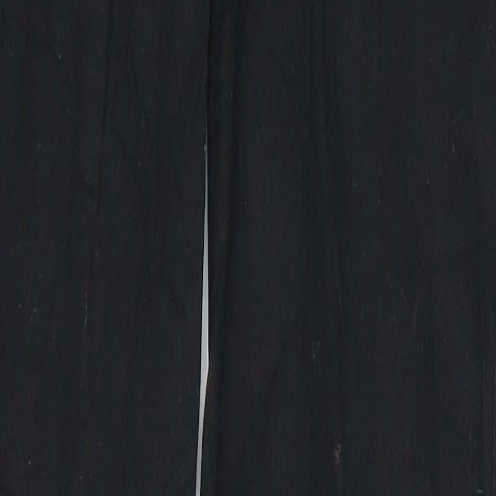 FB Sister Womens Black Chino Trousers Size XS L30 in
