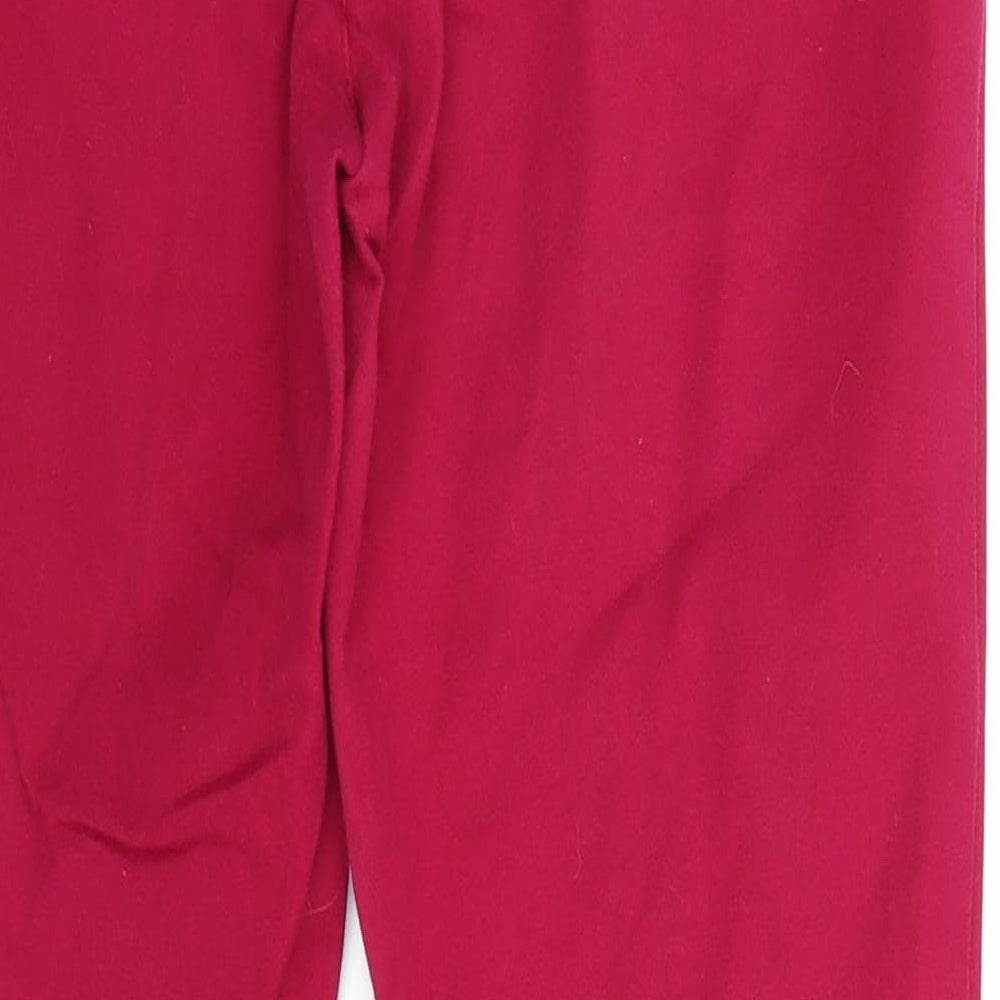 Gap Womens Pink Denim Straight Jeans Size 10 L24 in