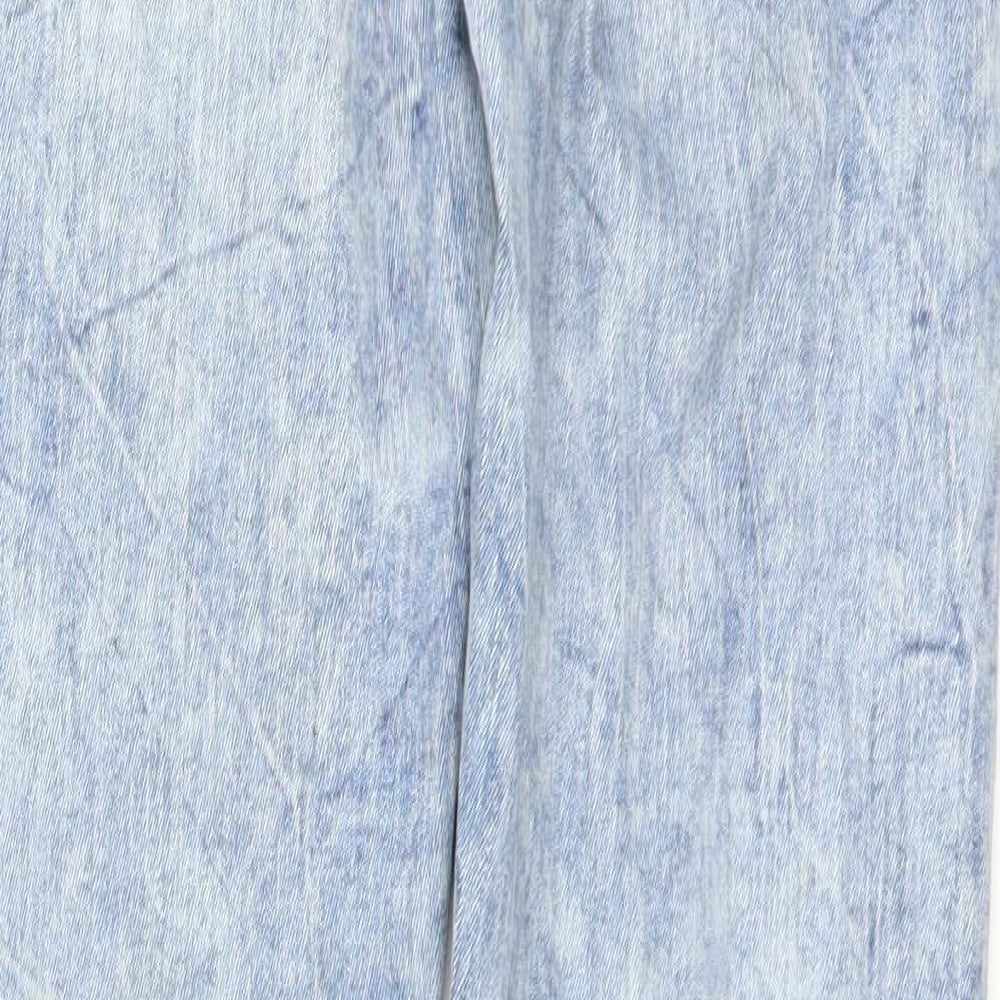 Denim & Co. Womens Blue Denim Skinny Jeans Size 12 L29 in