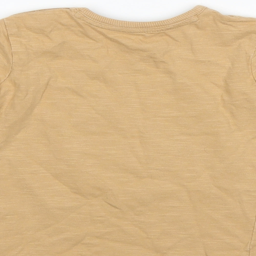 George Baby Brown Basic T-Shirt Size 12-18 Months