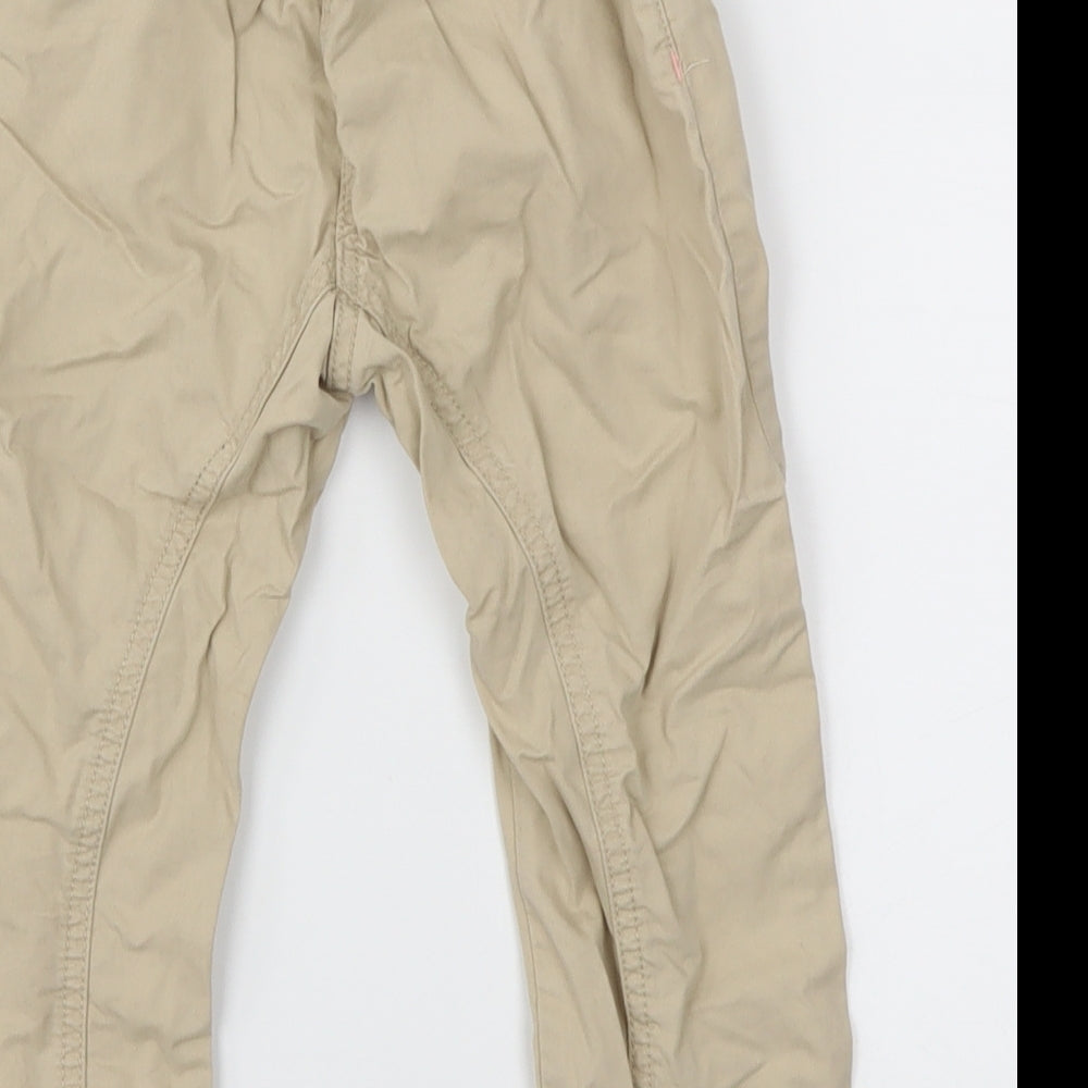 NEXT Girls Beige Chino Trousers Size 2-3 Years
