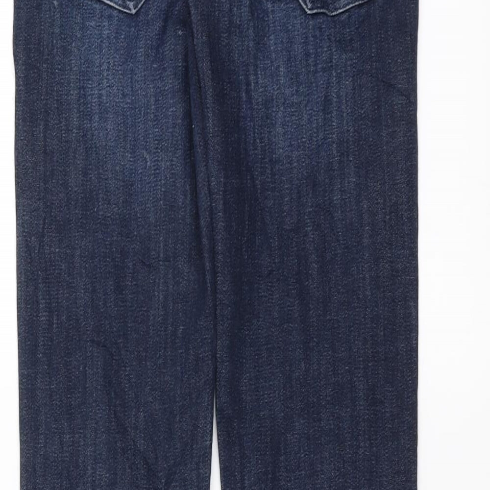 H&M Womens Blue Denim Skinny Jeans Size 26 in L29 in