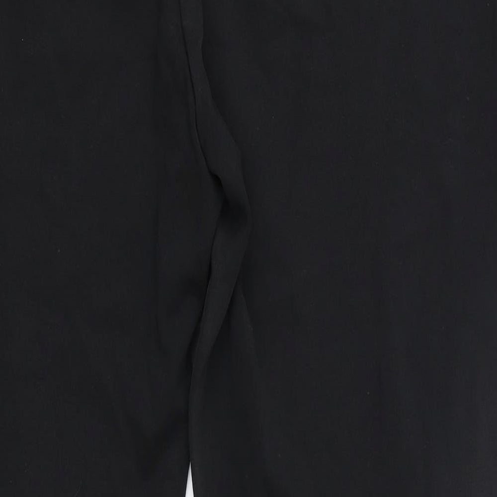 Marks & Spencer Collection Womens Black Trousers Size 32 in L25 in