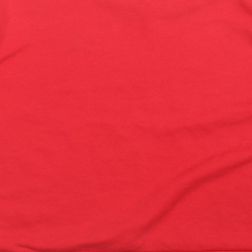 Primark Womens Red Knit Pullover Jumper Size 4