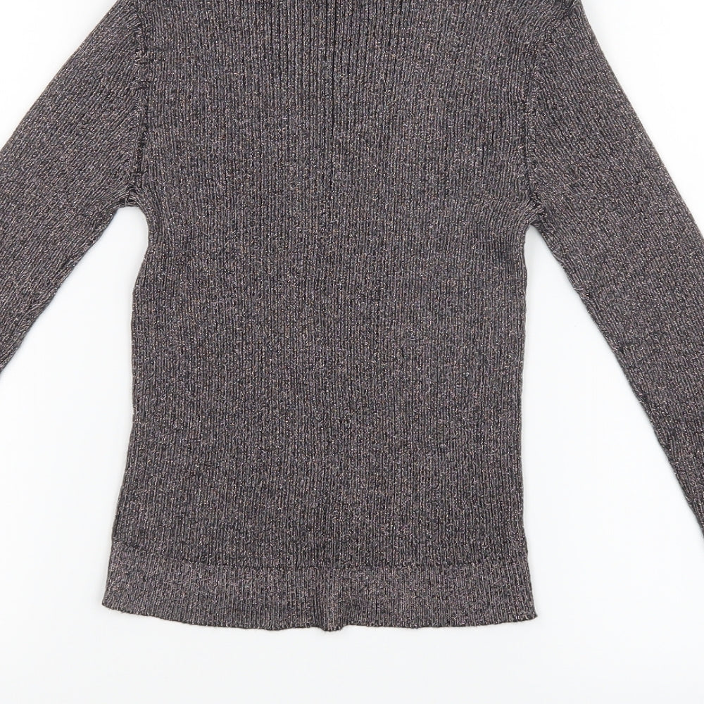 Divided by H&M Womens Silver Pullover Jumper Size S