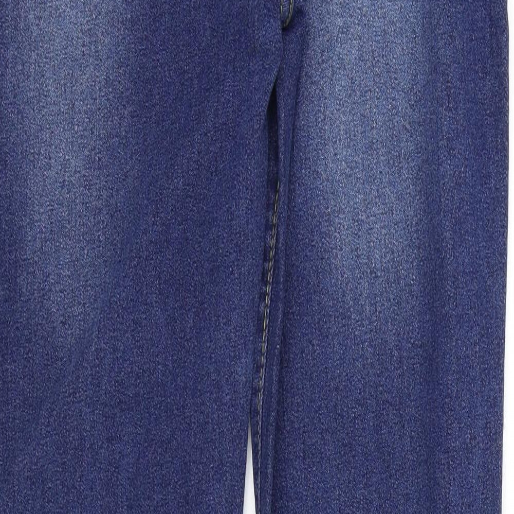 Preworn Womens Blue Skinny Jeans Size M L28 in - Pockets