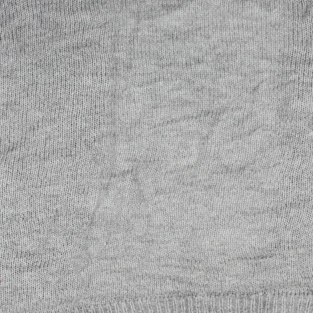 H&M Womens Grey Cardigan Jumper Size S
