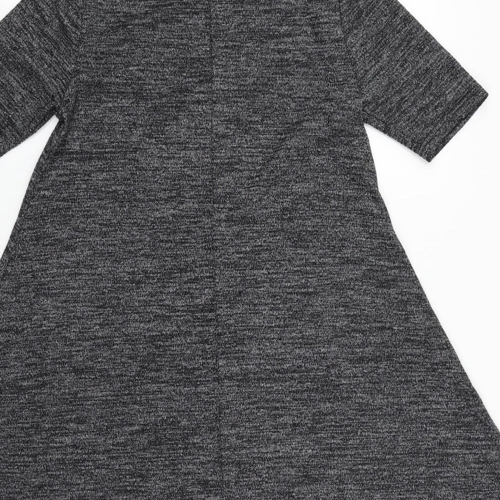 Apricot Womens Grey Fit & Flare Size 10
