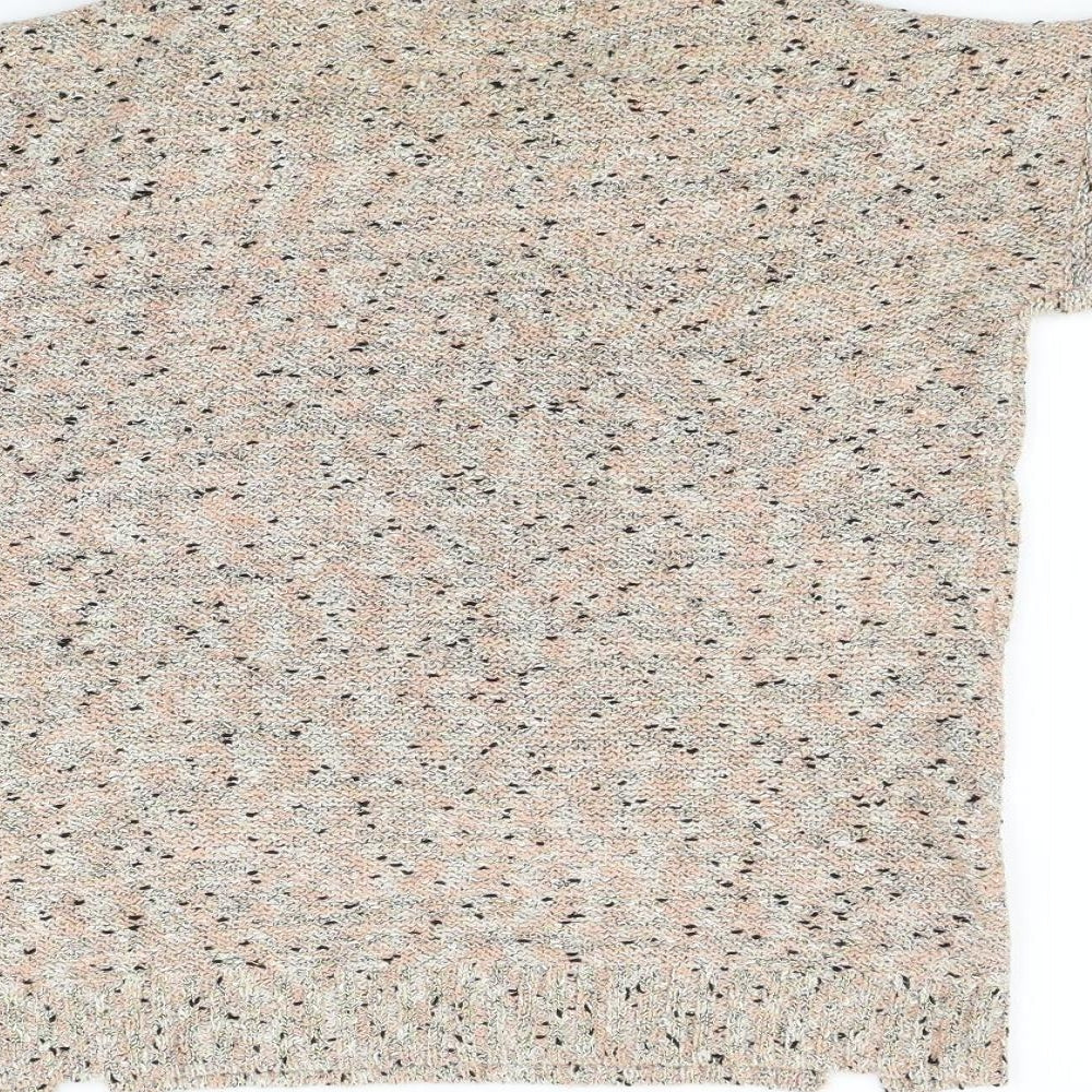 M&Co Womens Beige Pullover Jumper Size 14