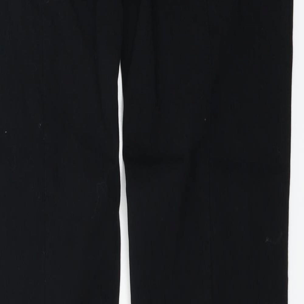 Atmosphere Womens Black Trousers Size 10 L25 in