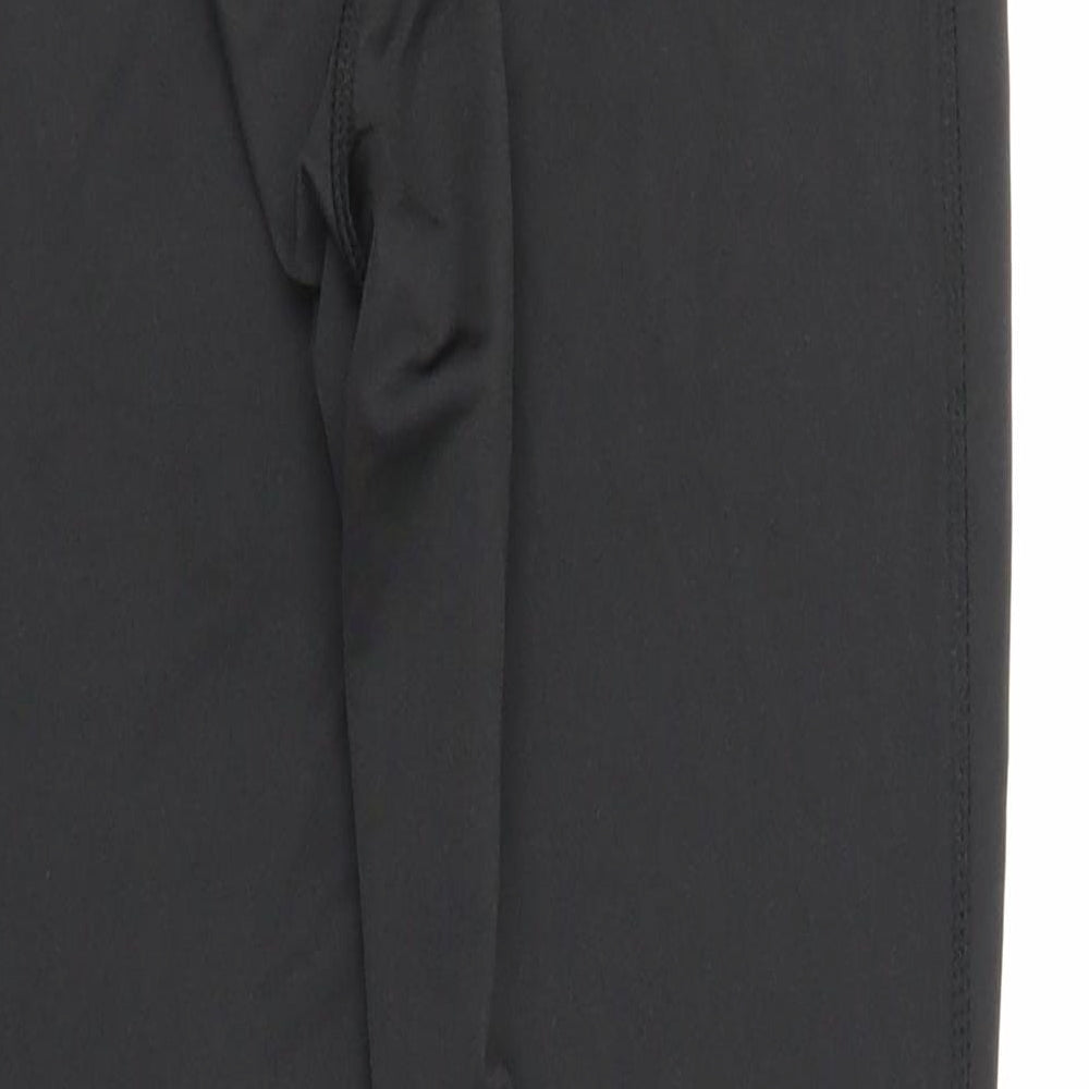 Studio Womens Black Capri Leggings Size 8 L23 in