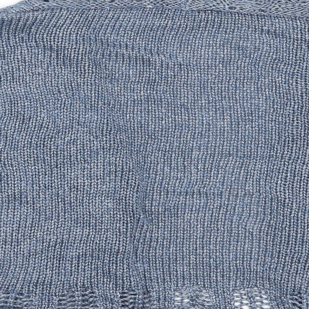 BHS Womens Blue Cardigan Jumper Size 16