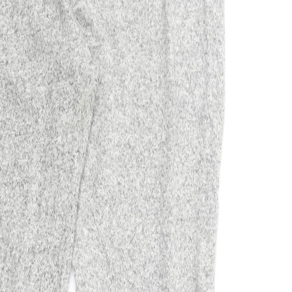 Boohoo Womens Grey Sweatpants Trousers Size 8 L28 in