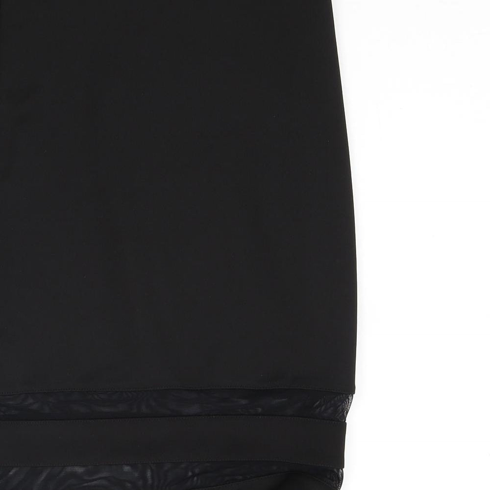 Divided Womens Black Bandage Skirt Size S