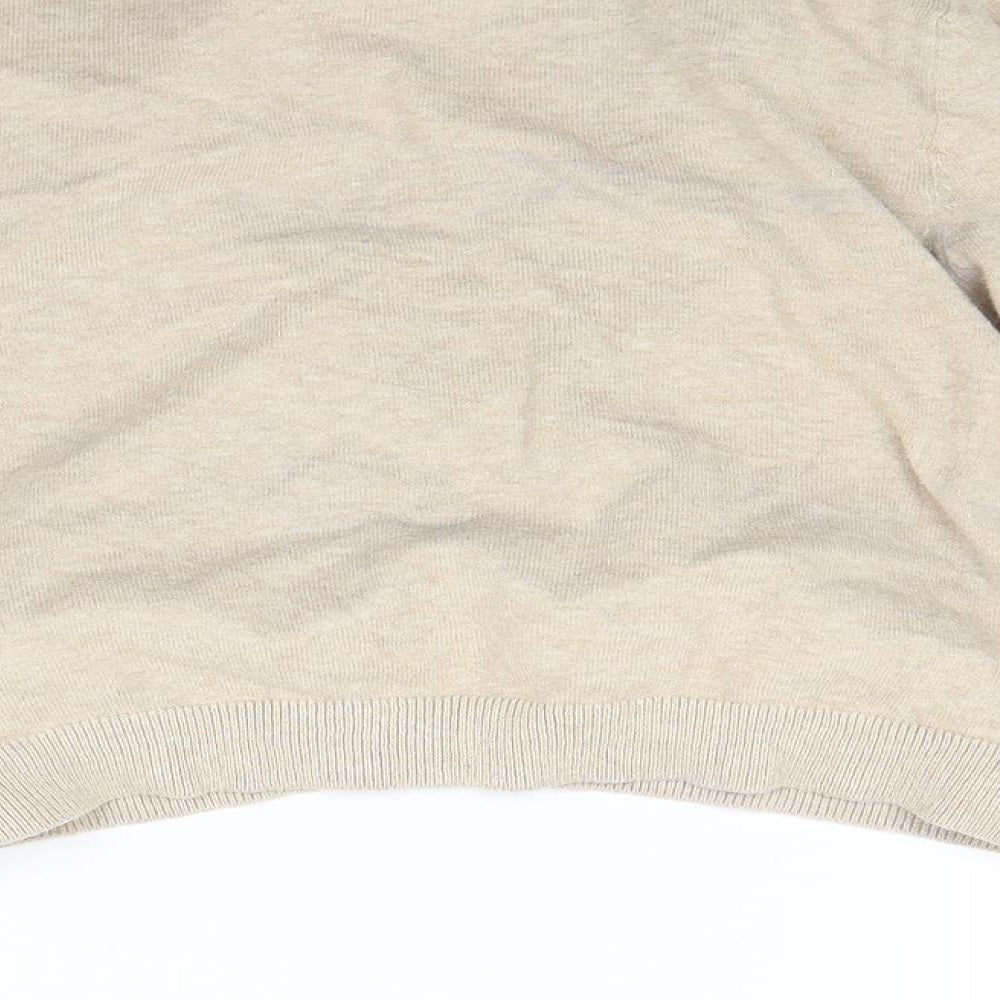 New Look Womens Beige Cardigan Jumper Size 14