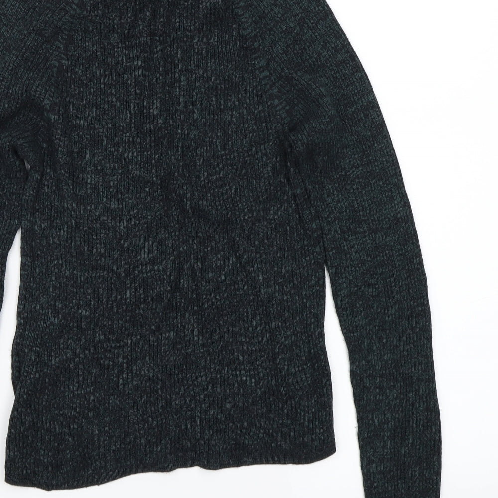 Newlook Womens Green Pullover Jumper Size 8