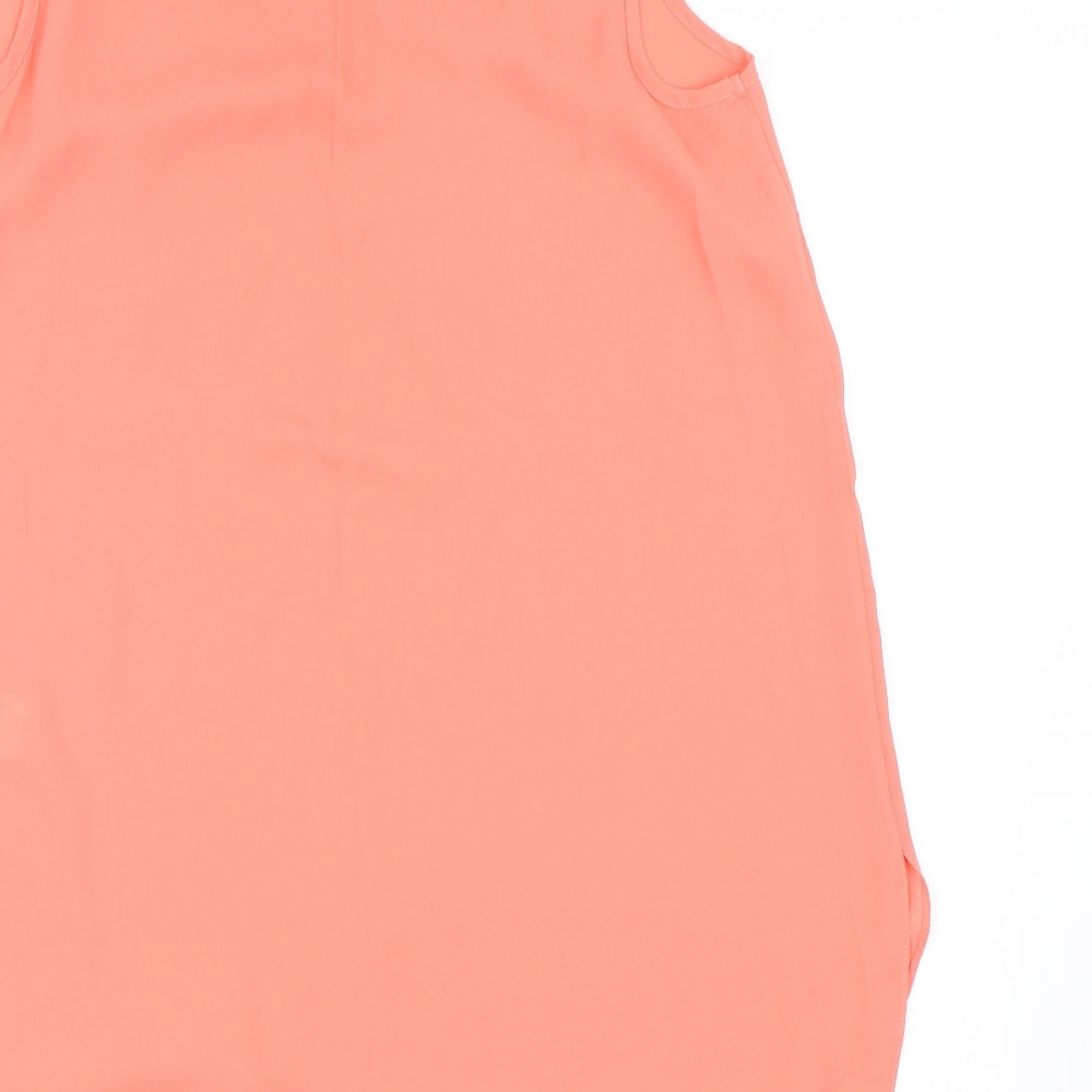 New Look Womens Pink Basic Tank Size 12