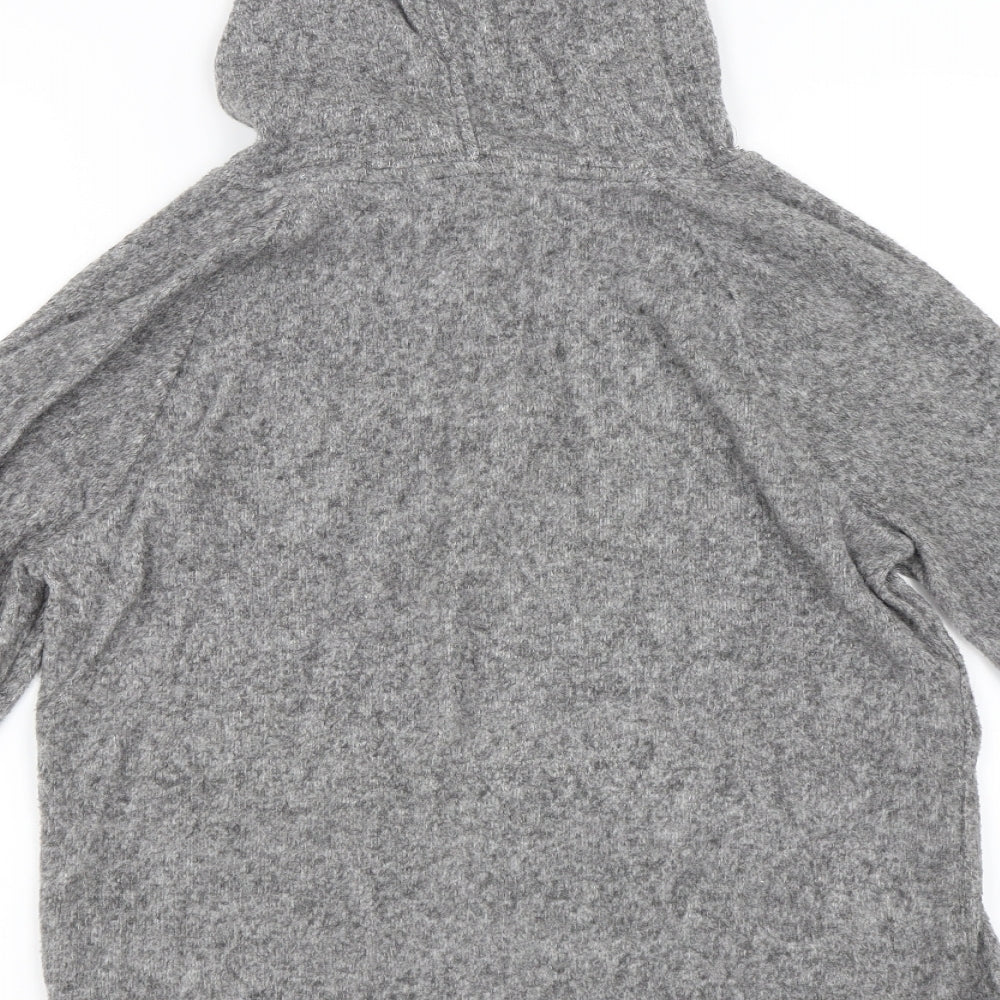 TU Womens Grey Pullover Hoodie Size 10