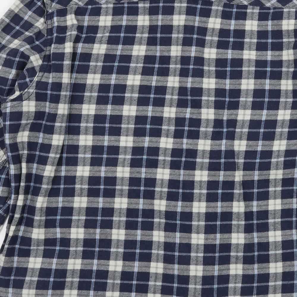 Easy Mens Black Button-Up Size M