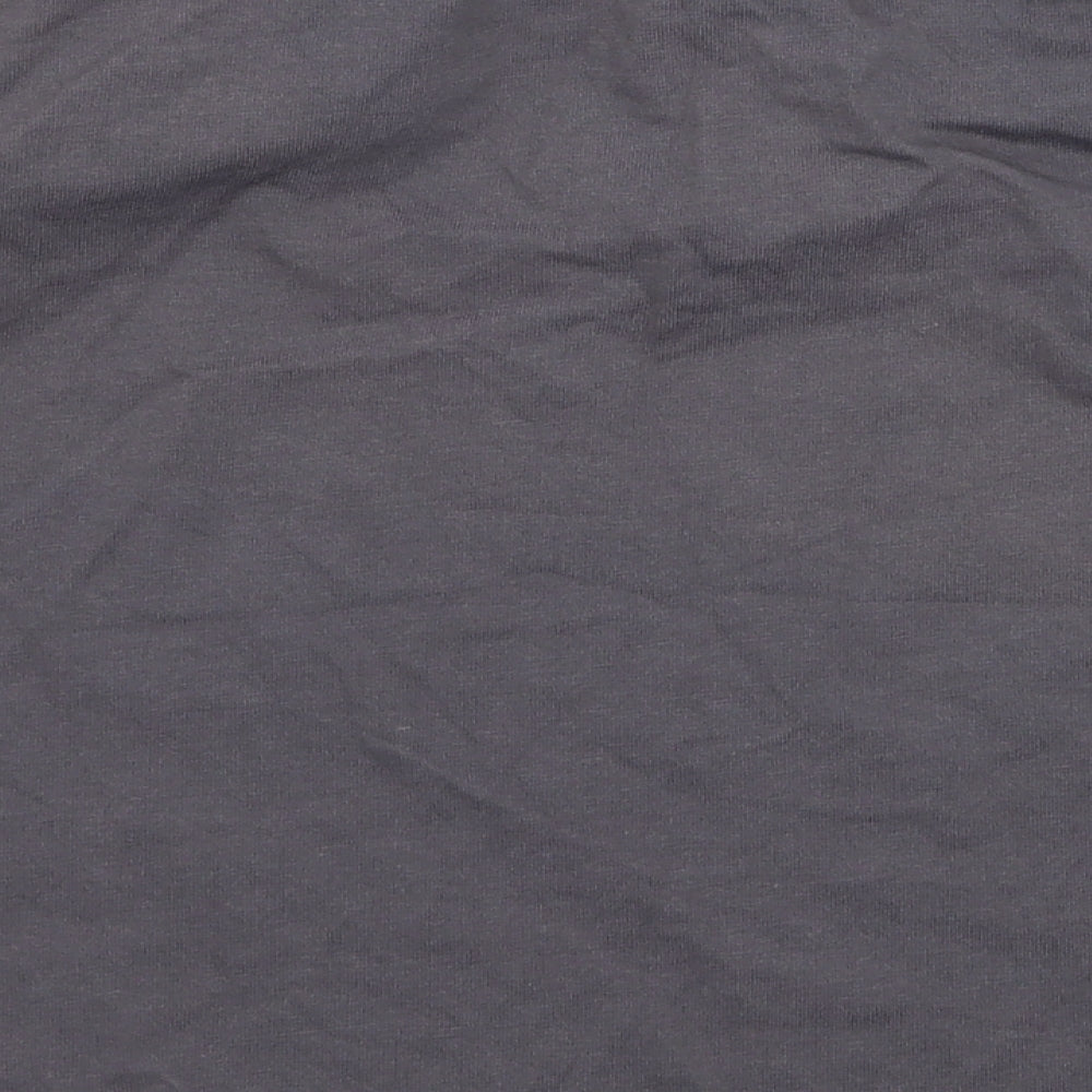 George Girls Grey Jersey Basic T-Shirt Size 8-9 Years - We Can Do Anything