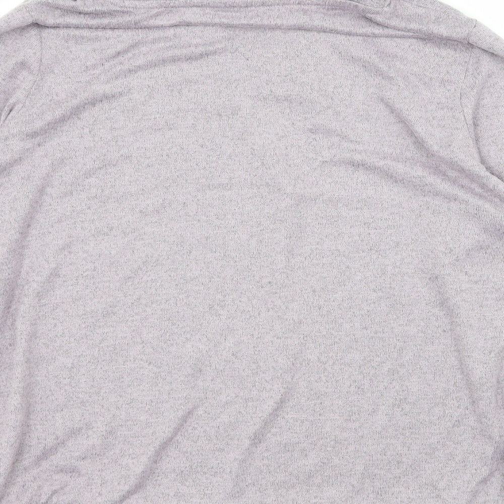 George Womens Purple Knit Pullover Jumper Size 12