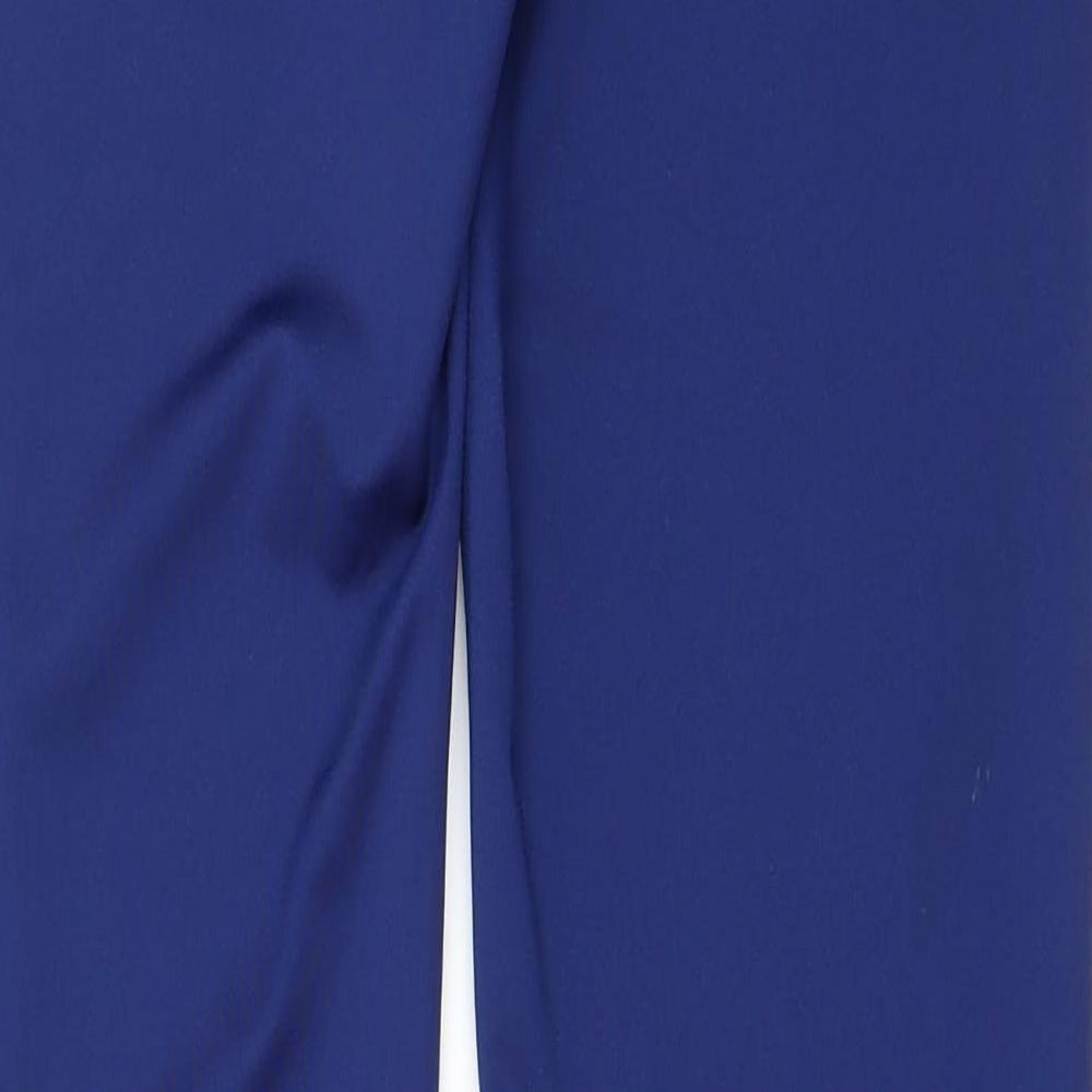 Everhill Womens Blue Jersey Capri Leggings Size M L28 in