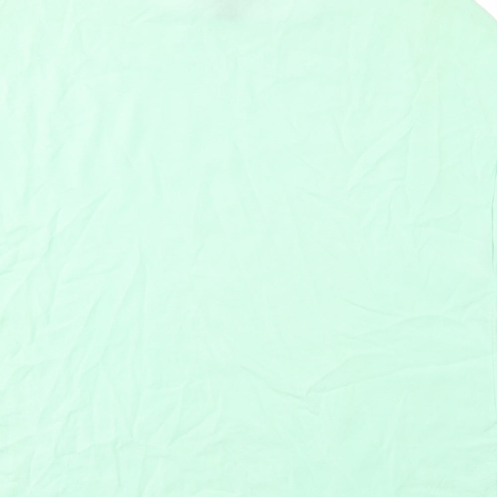 Atmosphere Womens Green Basic Blouse Size 10