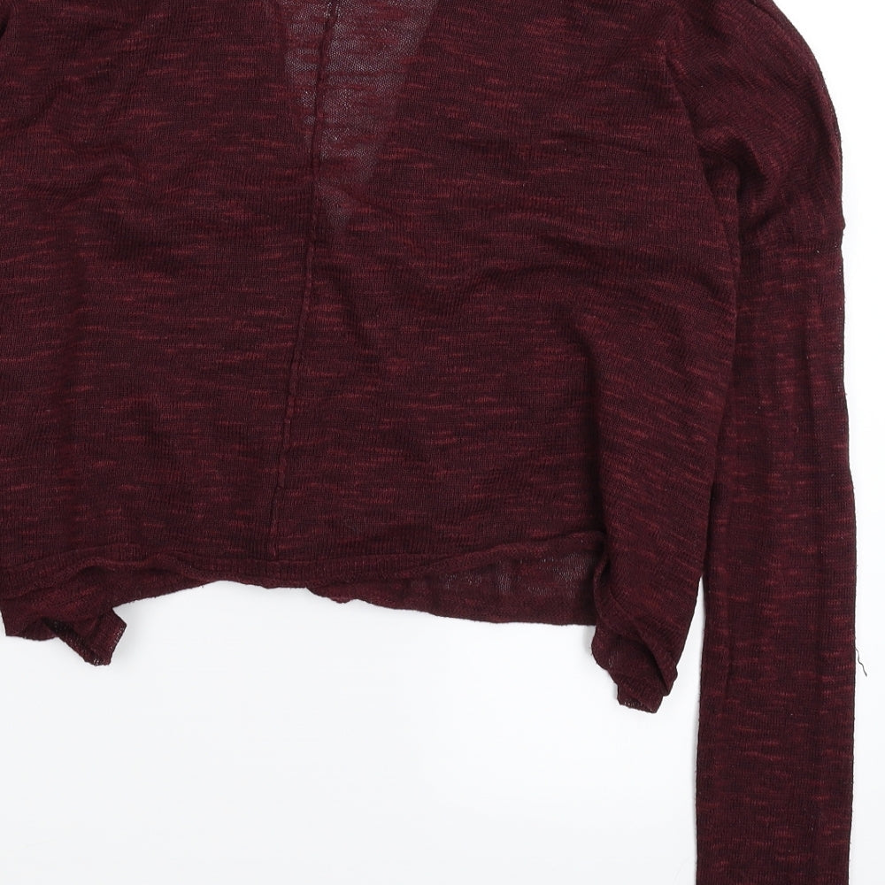 Divided Womens Brown Knit Cardigan Jumper Size XS