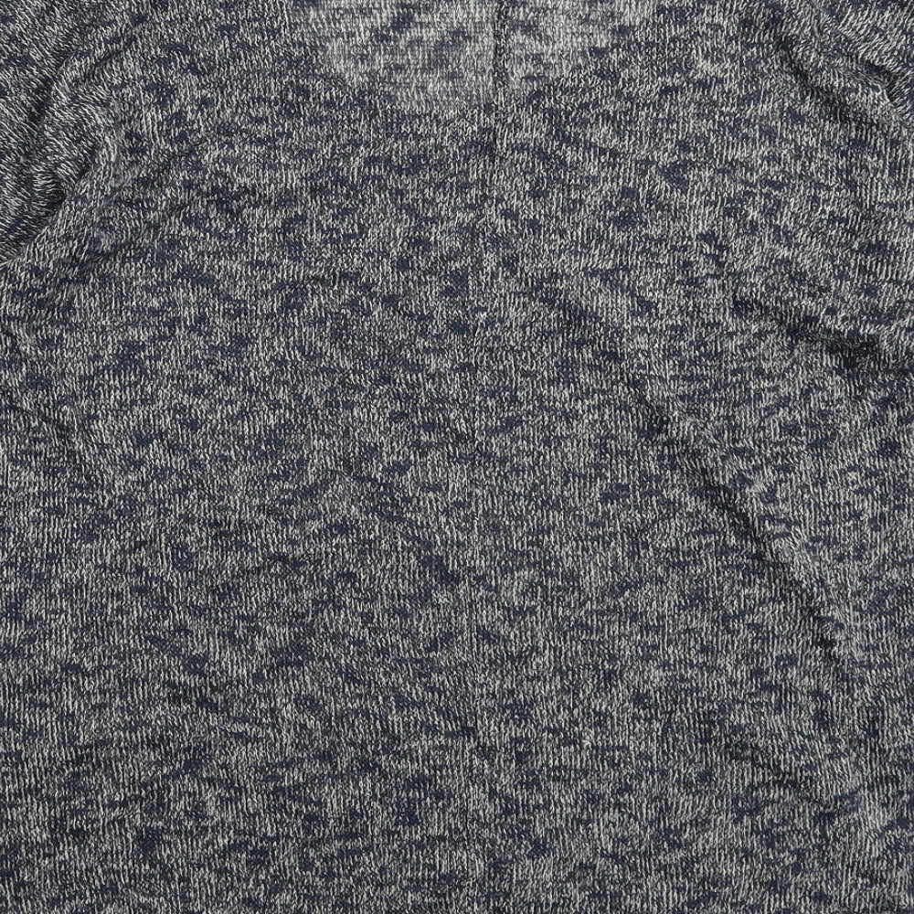 Sparkle & Fade Womens Blue Knit Pullover Jumper Size S