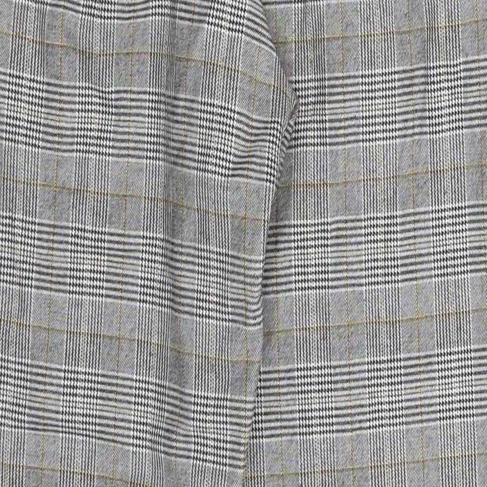 Preworn Womens Multicoloured Check Trousers Size 32 in L26 in