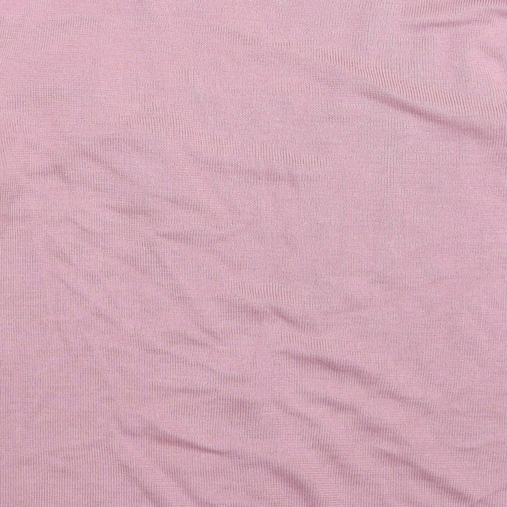 Damart Womens Pink Knit Pullover Jumper Size 20