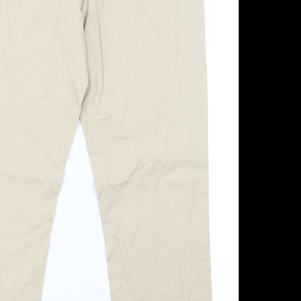 EDC Womens Beige Trousers Size XL L28 in