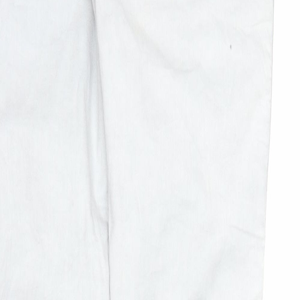 Maryley Womens Grey Denim Straight Jeans Size 10 L30 in