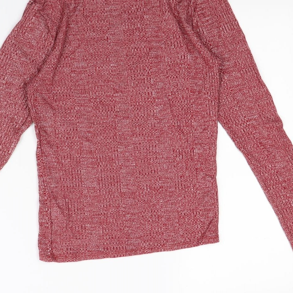 Cooperative Womens Red Pullover Jumper Size M