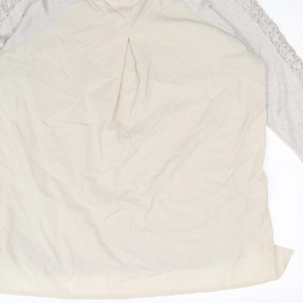 George Womens Ivory Pullover Jumper Size 12