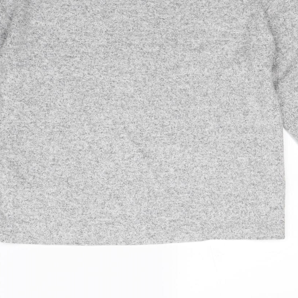 H&M Womens Grey Pullover Jumper Size M