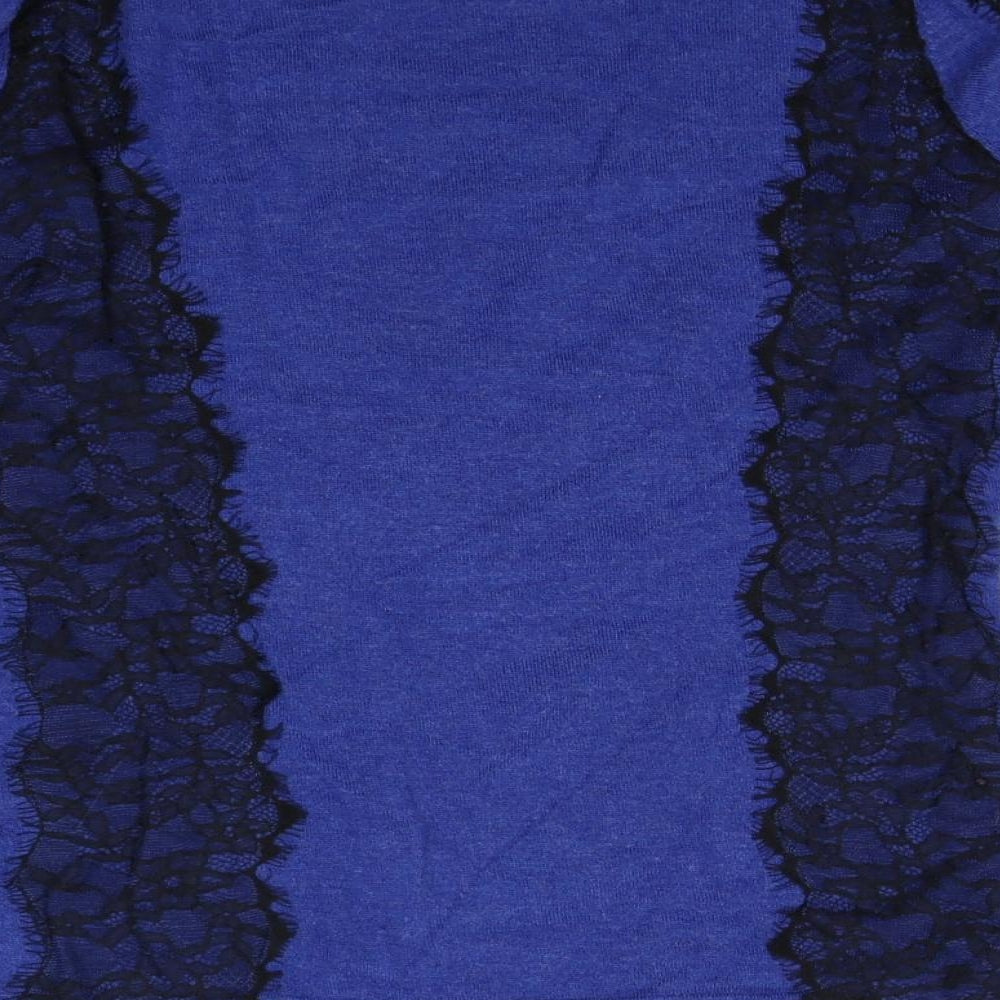 Kaliko Womens Blue Pullover Sweatshirt Size 12