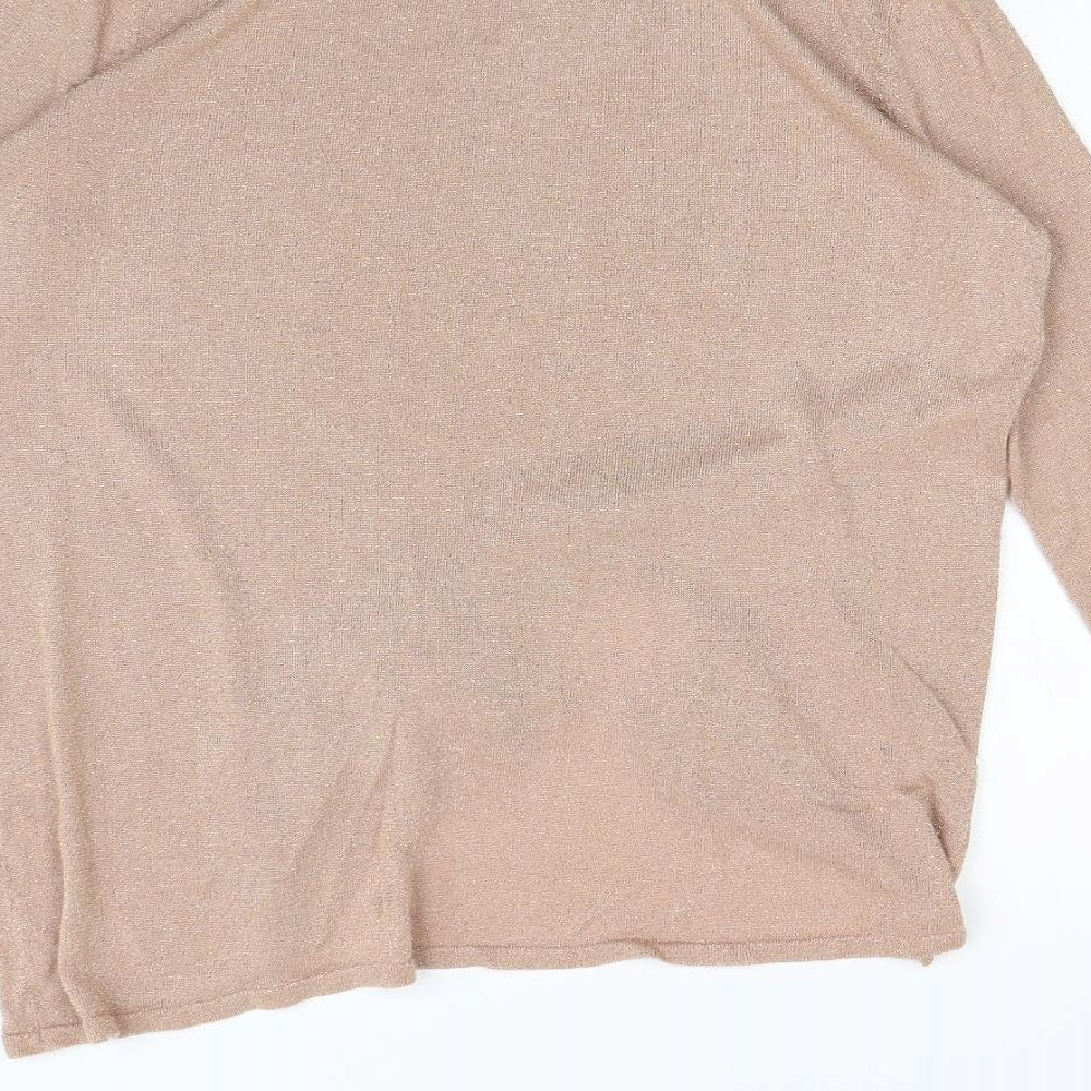 River Island Womens Beige Pullover Jumper Size 10