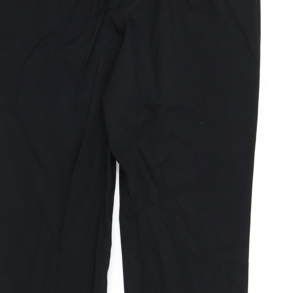 Dorothy Perkins Womens Black Trousers Size 14 L27 in