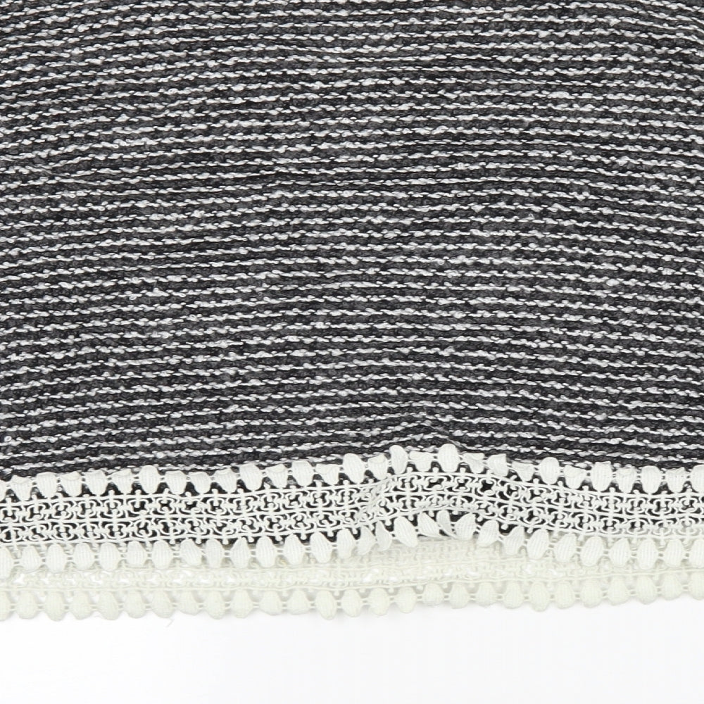 Atmosphere Womens Grey Striped Pullover Jumper Size 10