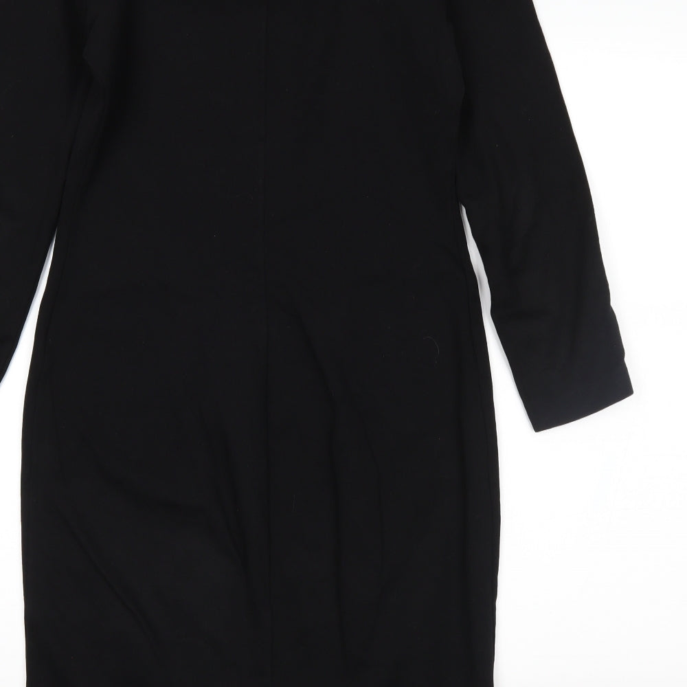 StMichael Womens Black Mini Size 10