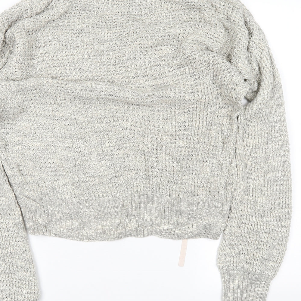Papaya Womens Grey Pullover Jumper Size L