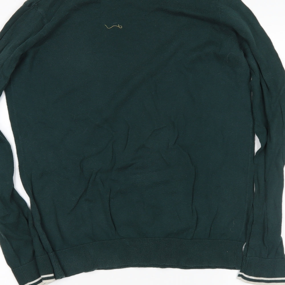 Essential Womens Green Pullover Jumper Size 6