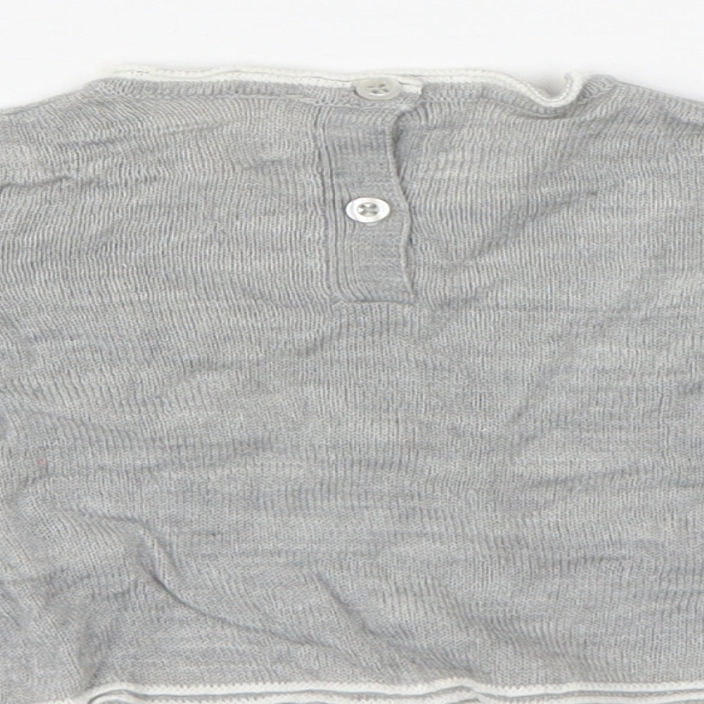 Rockabye-Baby Baby Grey Pullover Jumper Size 3-6 Months