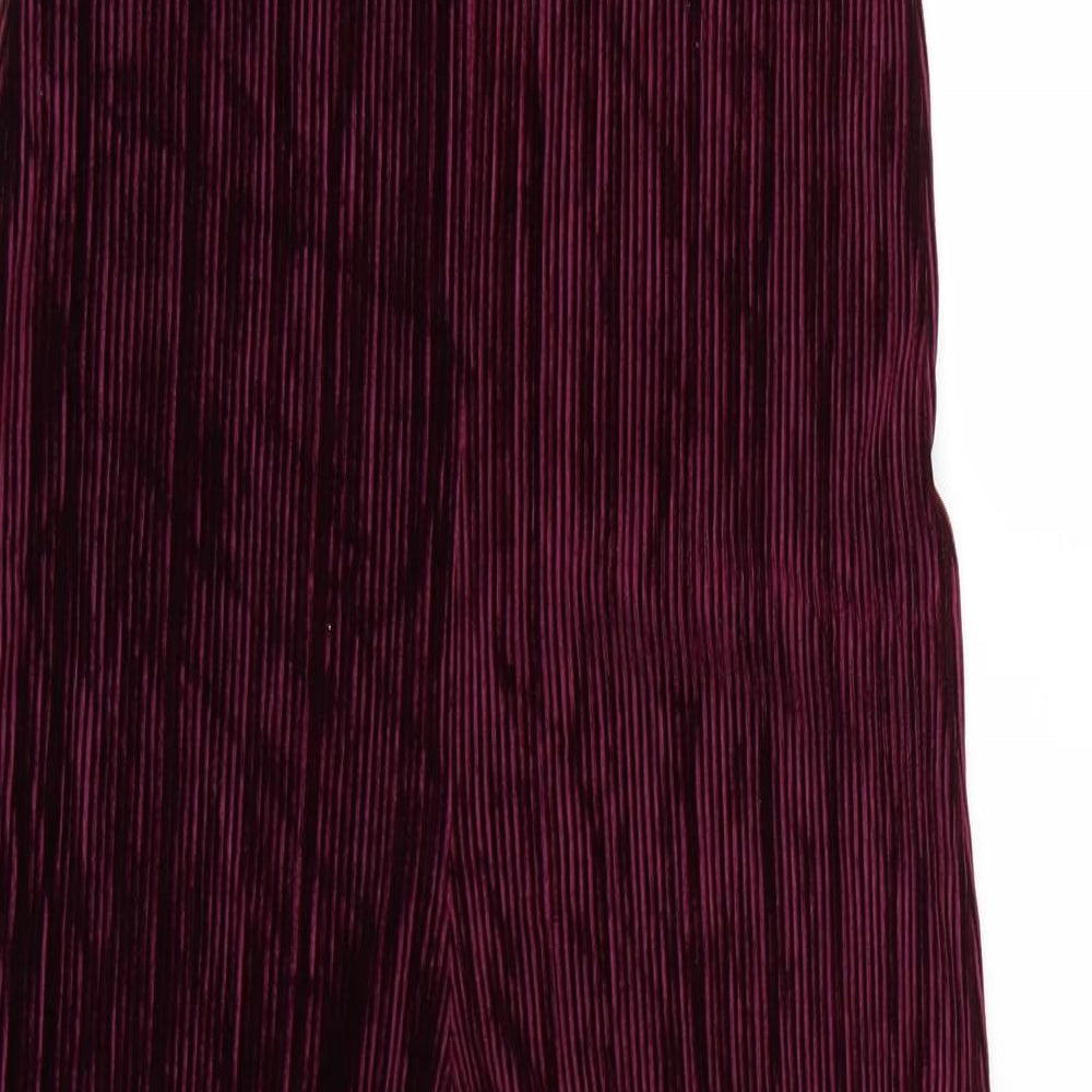 Top Shop Womens Purple Jumpsuit One-Piece Size 6